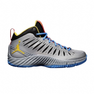 Pánské Boty Air Jordan Super.fly Rttg Šedomodré Černé