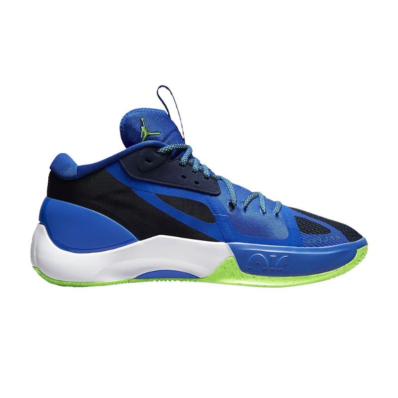 Pánské Boty Air Jordan Zoom Samostatná Modrá Tmavě Bílá Zelená