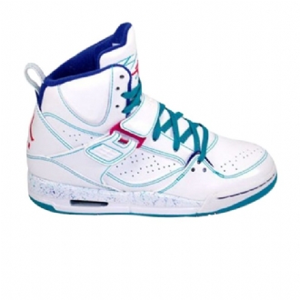Dámské Boty Air Jordan Flight 45 High Bílý Zelená Nachový