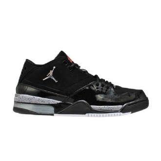Pánské Boty Air Jordan Flight 23 Černá Stříbrný Červené Šedá