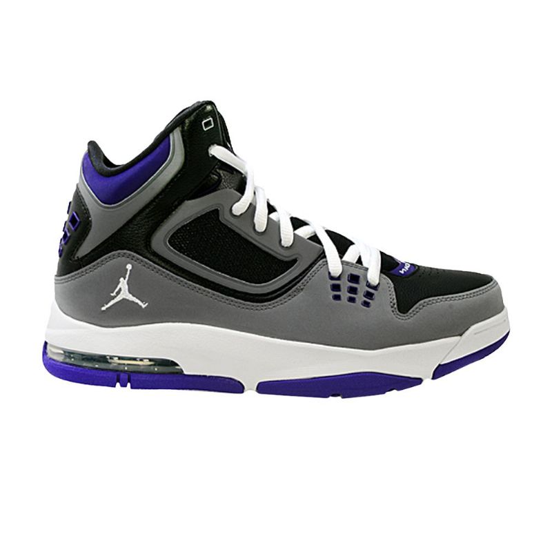 Pánské Boty Air Jordan Flight 23 Rst Černá Šedá Nachový Bílý