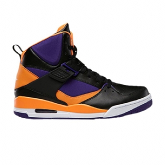 Pánské Boty Air Jordan Flight 45 High Černá Nachový Oranžový