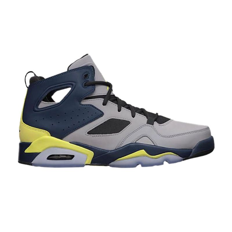 Pánské Boty Air Jordan Flight Club 91 Stříbrná Žlutá Modrá Černá