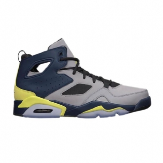 Pánské Boty Air Jordan Flight Club 91 Stříbrná Žlutá Modrá Černá