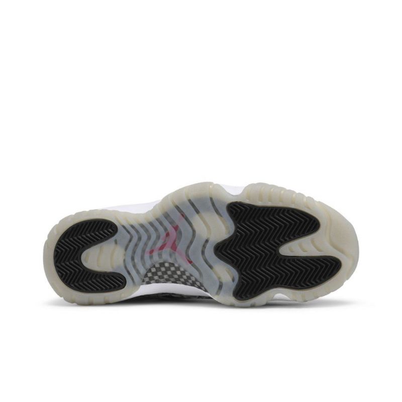 Air Jordan 11 Retro Low Tj. Černá Šedá Červená Bílá Pánské Boty