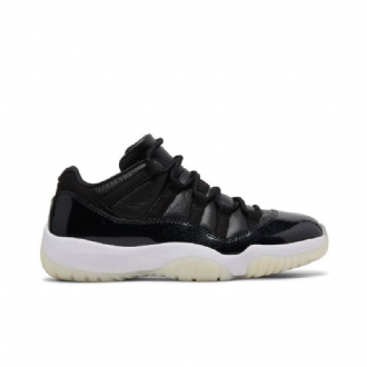 Air Jordan 11 Retro Nízké Černé Bílé Pánské Boty