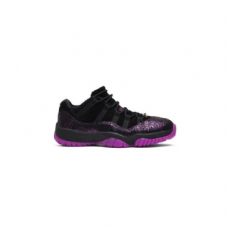 Dámské Boty Air Jordan 11 Low Černá Nachový
