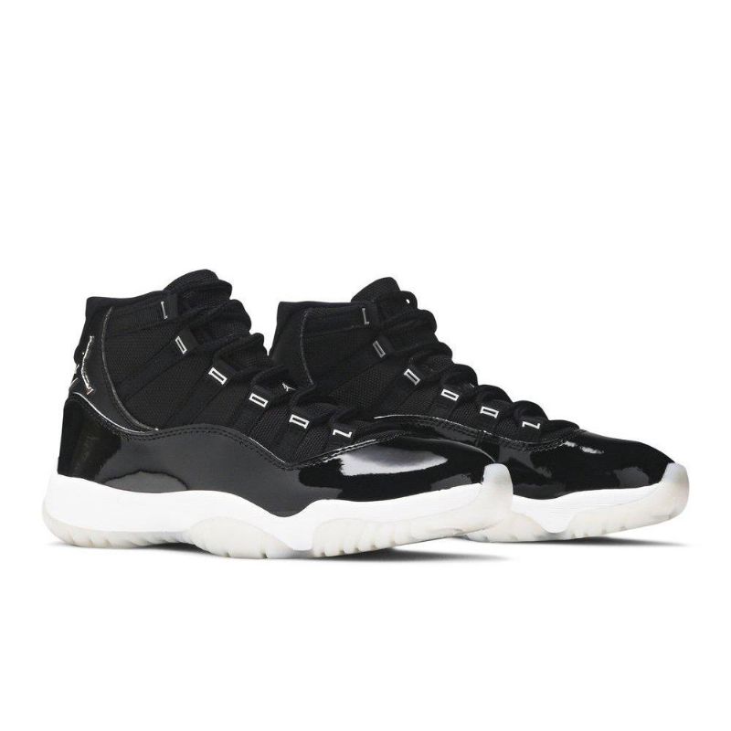 Dámské Boty Air Jordan 11 Retro Černá Stříbrný