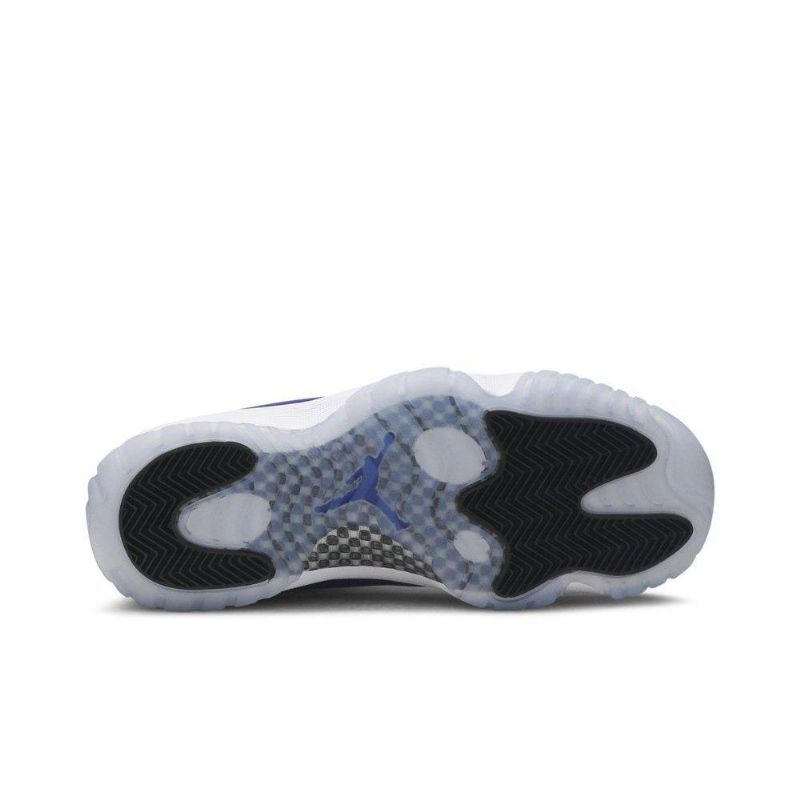 Dámské Boty Air Jordan 11 Retro Low Bílý Modrý Černá