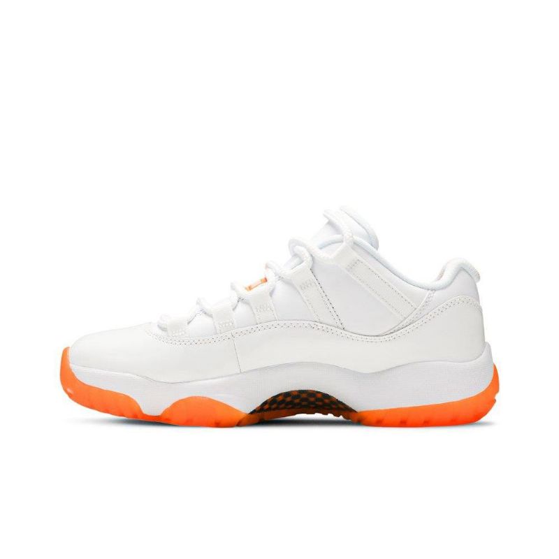 Dámské Boty Air Jordan 11 Retro Low Bílý Oranžový