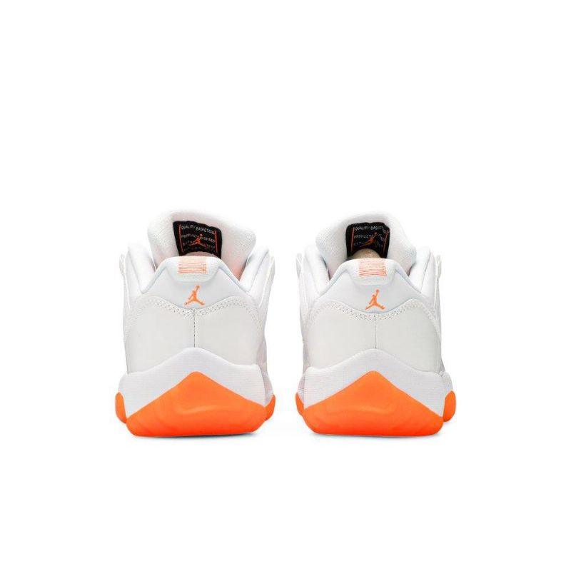 Dámské Boty Air Jordan 11 Retro Low Bílý Oranžový