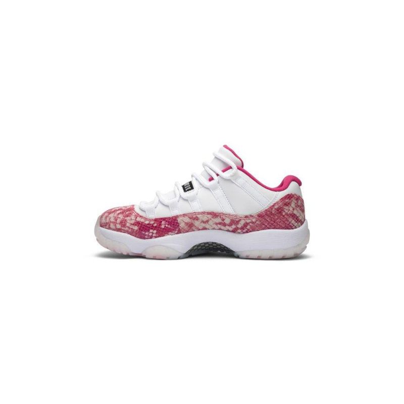 Dámské Boty Air Jordan 11 Retro Low Bílý Růžová