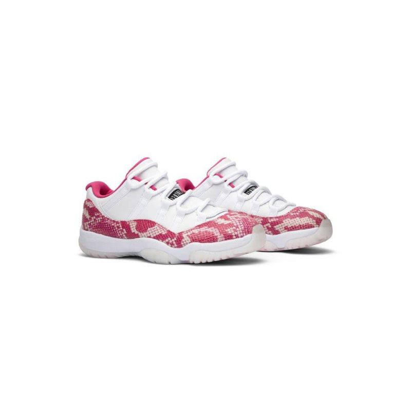 Dámské Boty Air Jordan 11 Retro Low Bílý Růžová
