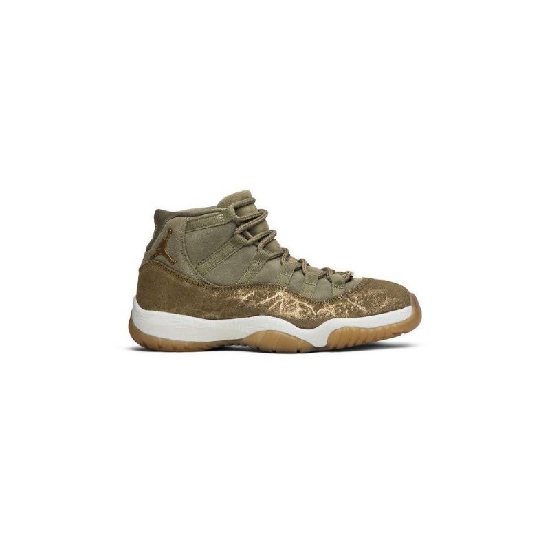 Dámské Boty Air Jordan 11 Retro Olive Zelená Hnědý