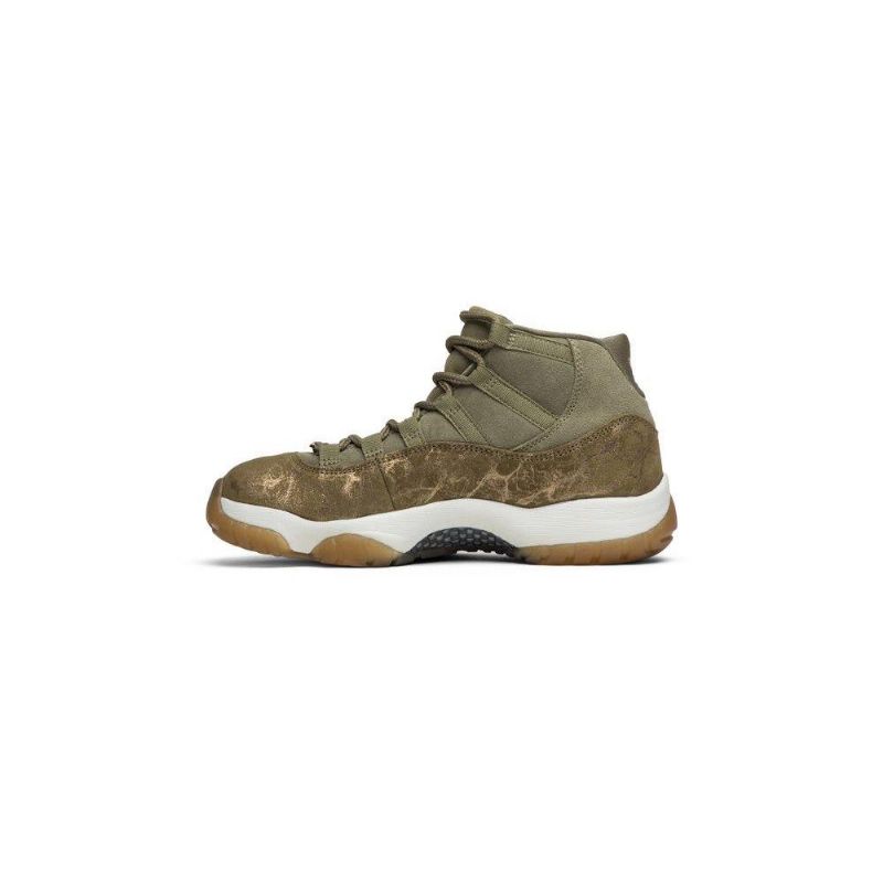 Dámské Boty Air Jordan 11 Retro Olive Zelená Hnědý