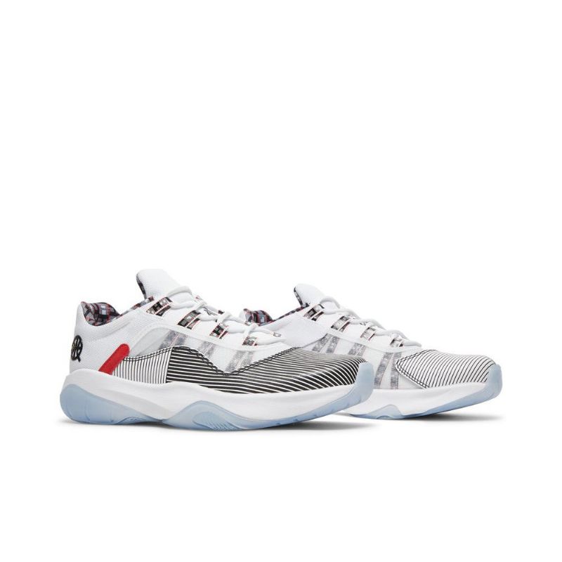 Nízké Bílé Černé Pánské Boty Air Jordan 11 cmft