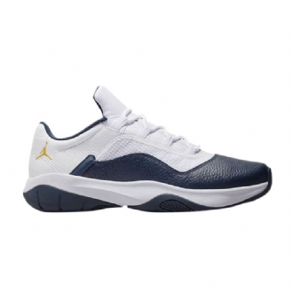 Pánské Boty Air Jordan 11 cmft Low Bílý Tmavě Modrá Modrý Zlatý