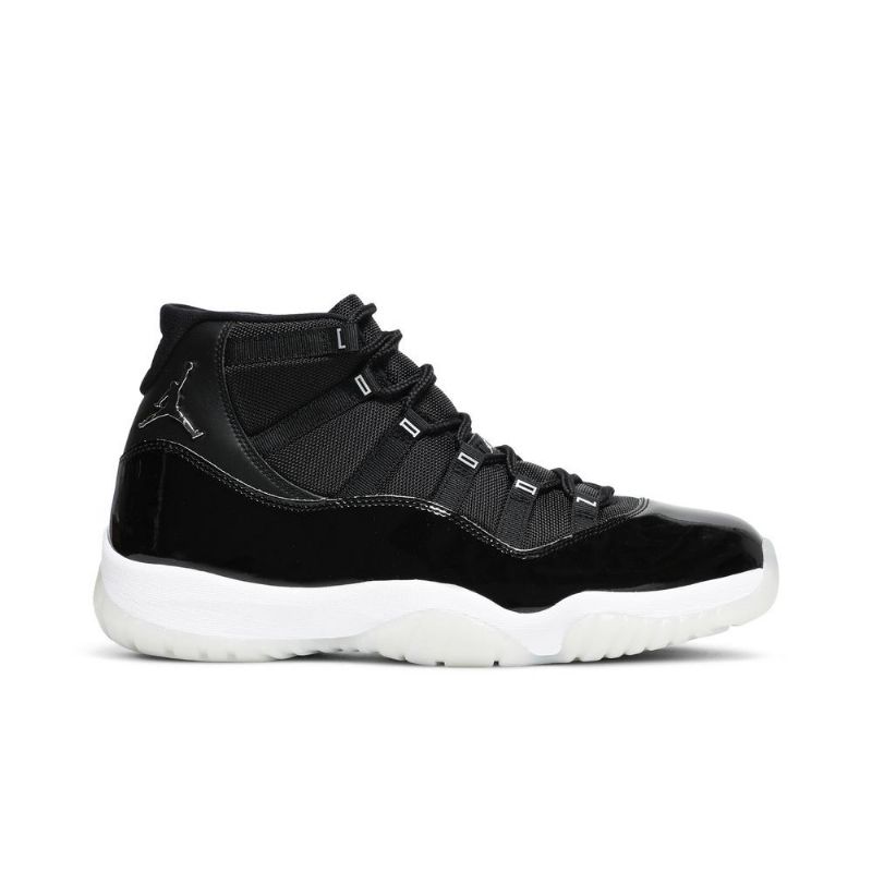 Pánské Boty Air Jordan 11 Retro Černá Bílý Stříbrný
