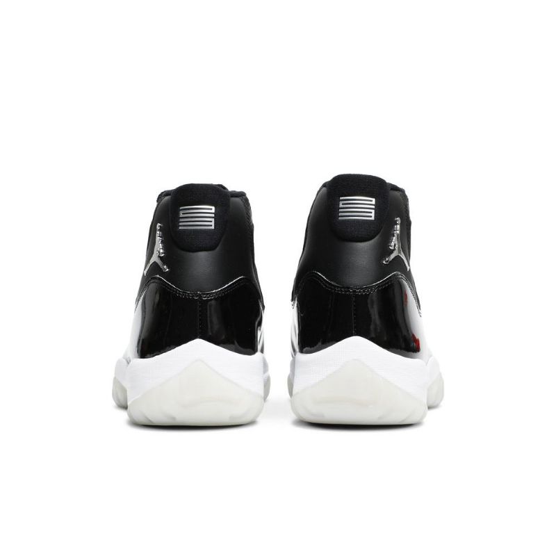 Pánské Boty Air Jordan 11 Retro Černá Bílý Stříbrný