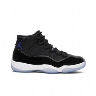 Pánské Boty Air Jordan 11 Retro Černá Modrý Bílý
