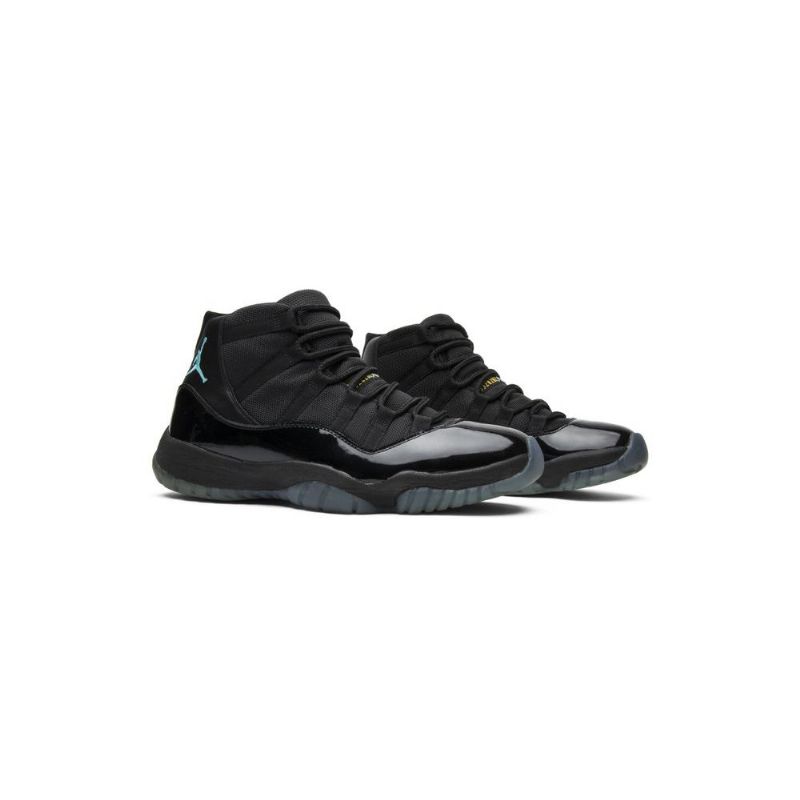 Pánské Boty Air Jordan 11 Retro Černá Modrý Zlatý