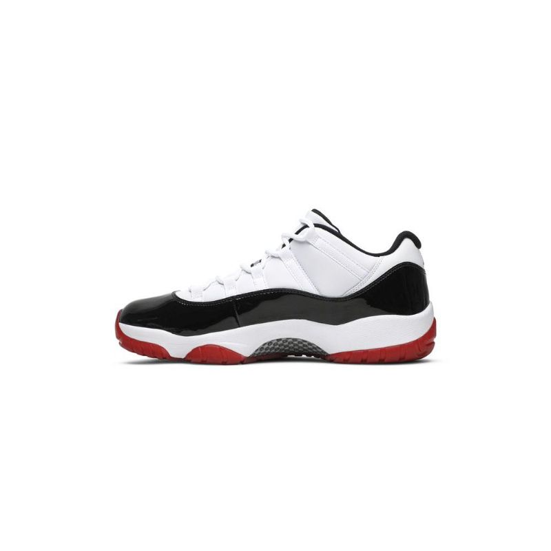 Pánské Boty Air Jordan 11 Retro Low Bílý Červené Černá