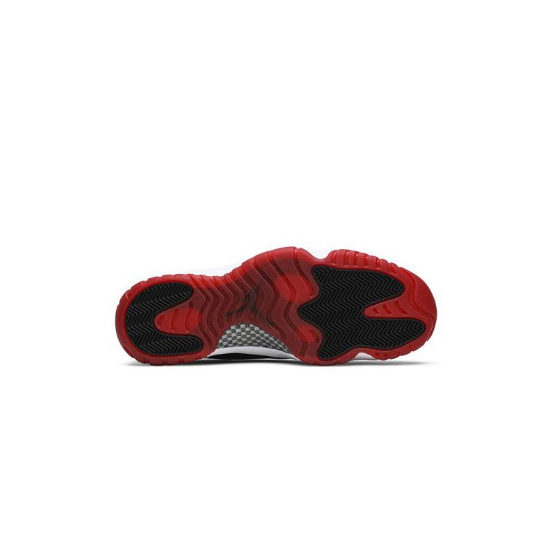 Pánské Boty Air Jordan 11 Retro Low Bílý Červené Černá