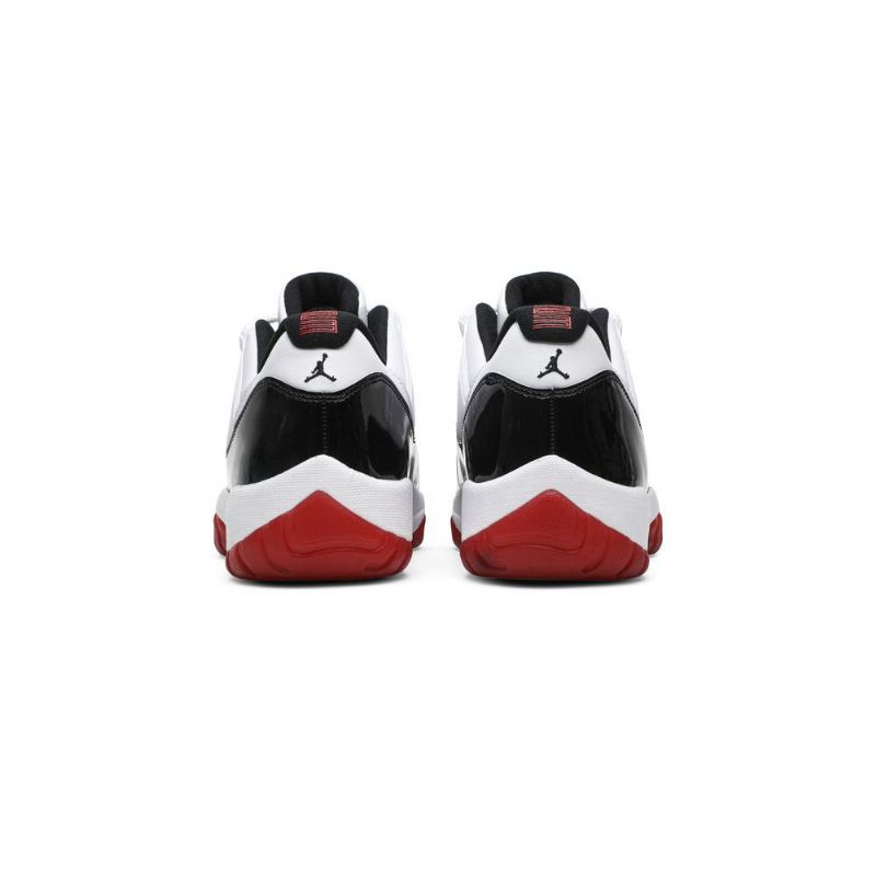 Pánské Boty Air Jordan 11 Retro Low Bílý Červené Černá