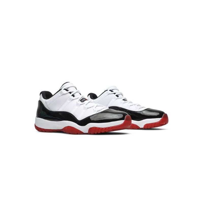 Pánské Boty Air Jordan 11 Retro Low Bílý Červené Černá