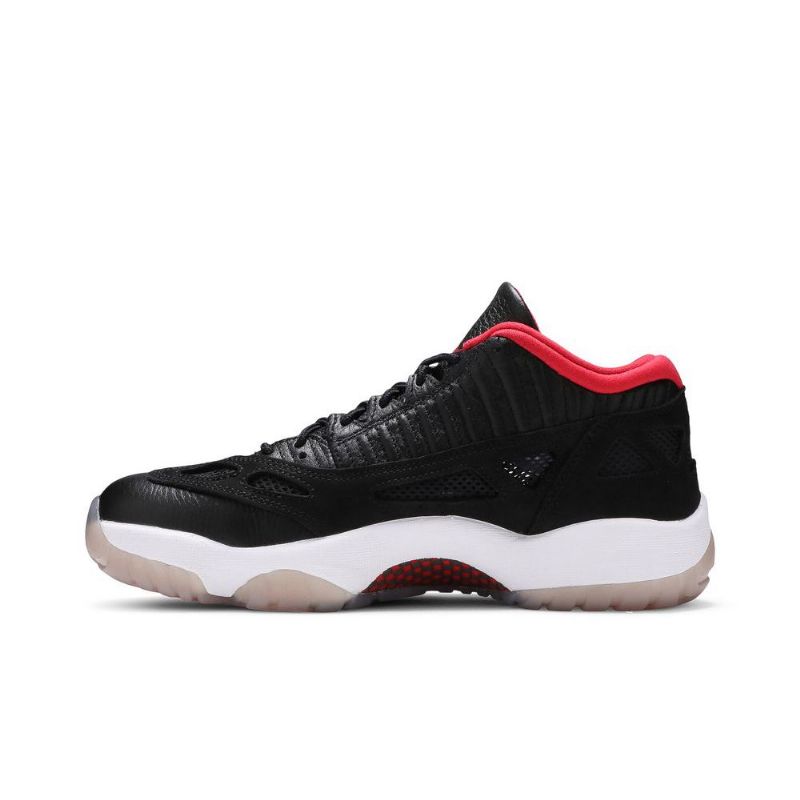 Pánské Boty Air Jordan 11 Retro Low Tj. Černá Červená Bílá