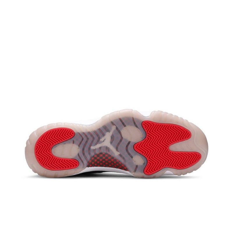 Pánské Boty Air Jordan 11 Retro Low Tj. Černá Červená Bílá