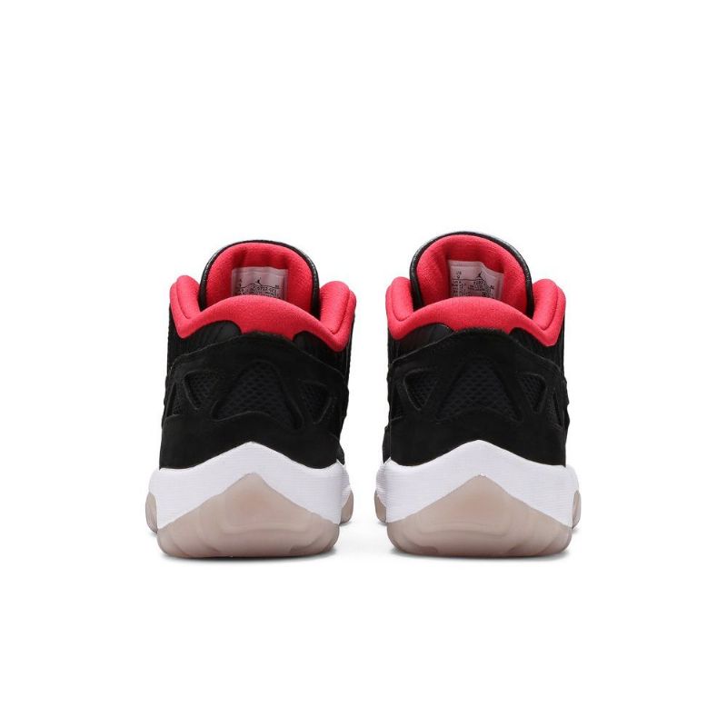 Pánské Boty Air Jordan 11 Retro Low Tj. Černá Červená Bílá