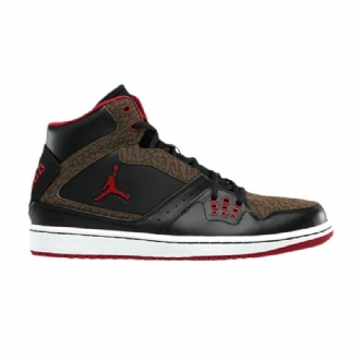 Air Jordan 1 Flight Černá Červená Hnědá Bílé Pánské Boty