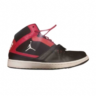 Air Jordan 1 Flight Strap Černá Červené Bílý Pánské Boty