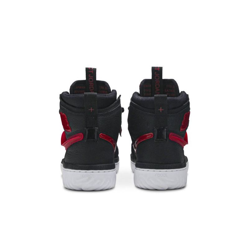 Air Jordan 1 React Černá Červené Bílý Pánské Boty