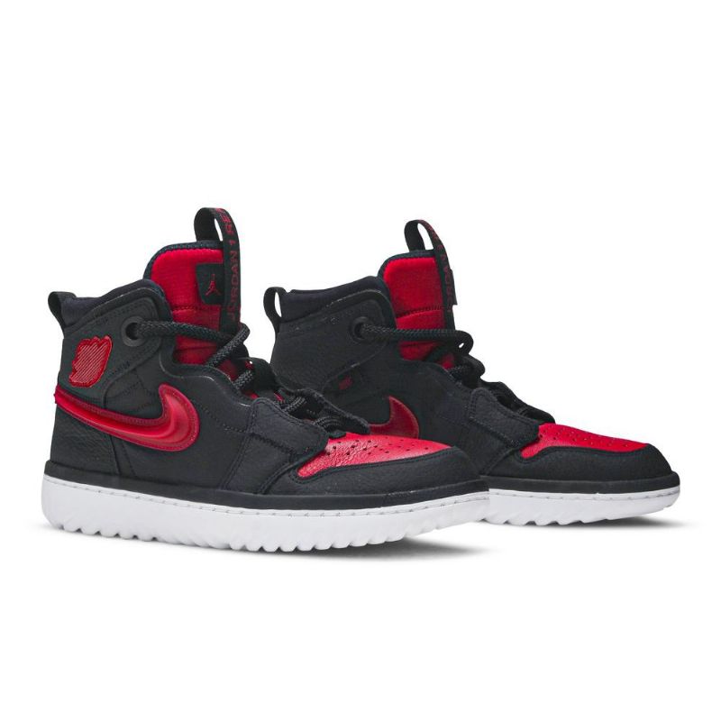 Air Jordan 1 React Černá Červené Bílý Pánské Boty