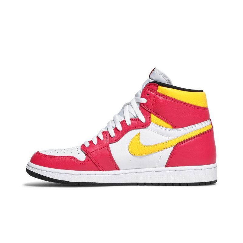 Air Jordan 1 Retro High A Červené Bílý Žlutá Černá Pánské Boty