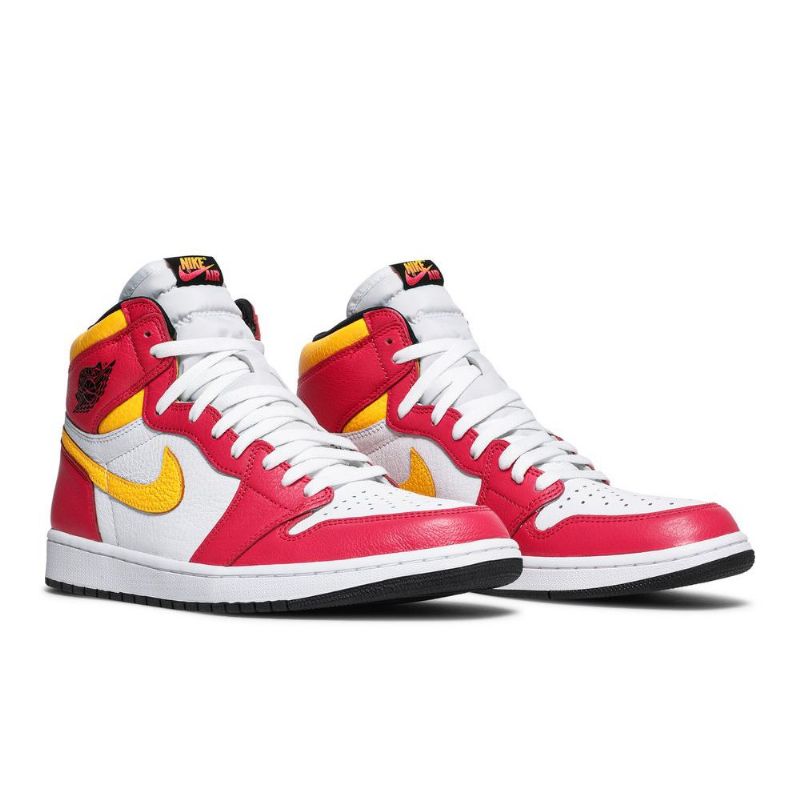 Air Jordan 1 Retro High A Červené Bílý Žlutá Černá Pánské Boty