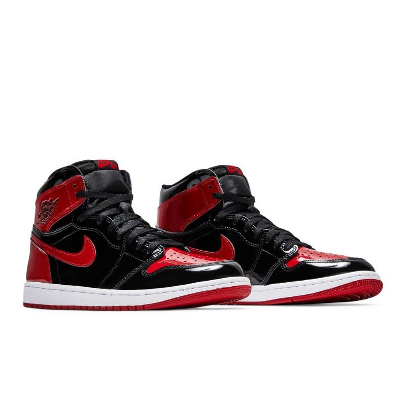 Air Jordan 1 Retro High Og Černá Červené Bílý Pánské Boty