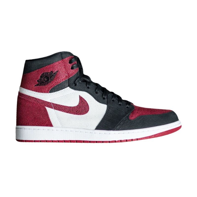 Air Jordan 1 Retro High Pe Bílá Červená Černá Pánské Boty