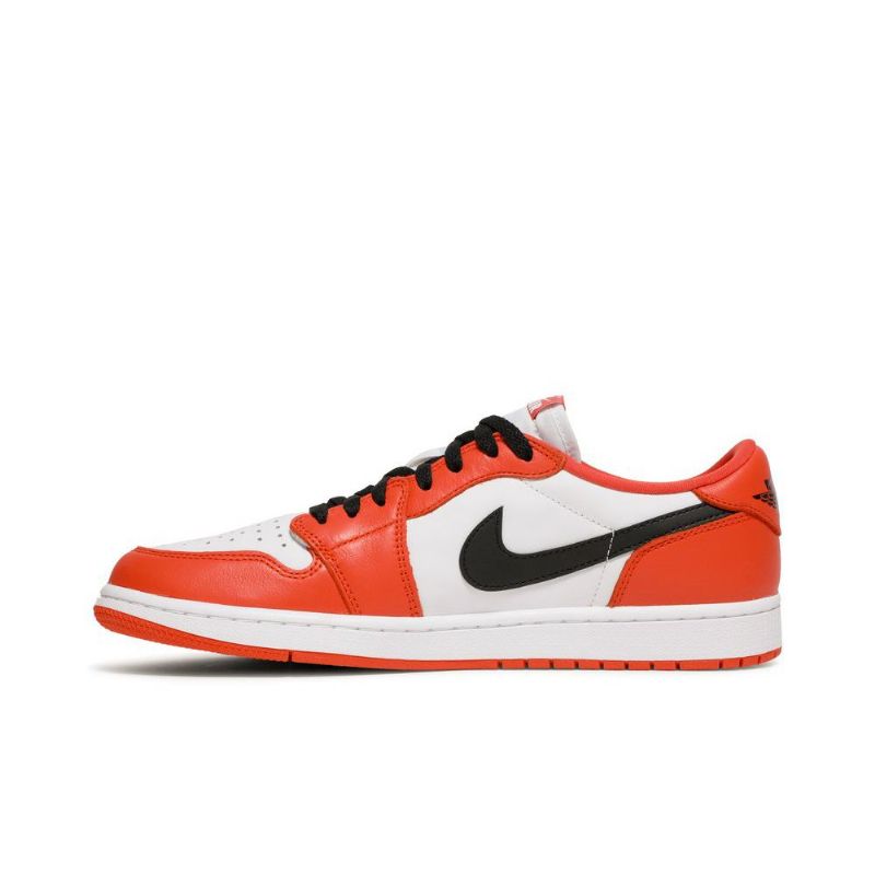Air Jordan 1 Retro Low Og Oranžová Bílá Černá Pánské Boty