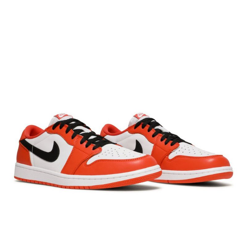 Air Jordan 1 Retro Low Og Oranžová Bílá Černá Pánské Boty