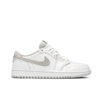 Air Jordan 1 Retro Nízké A Bílé Šedé Dámské Boty