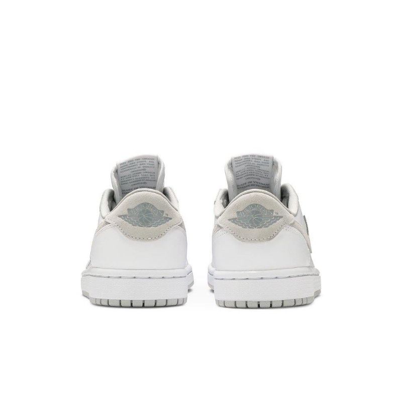Air Jordan 1 Retro Nízké A Bílé Šedé Dámské Boty