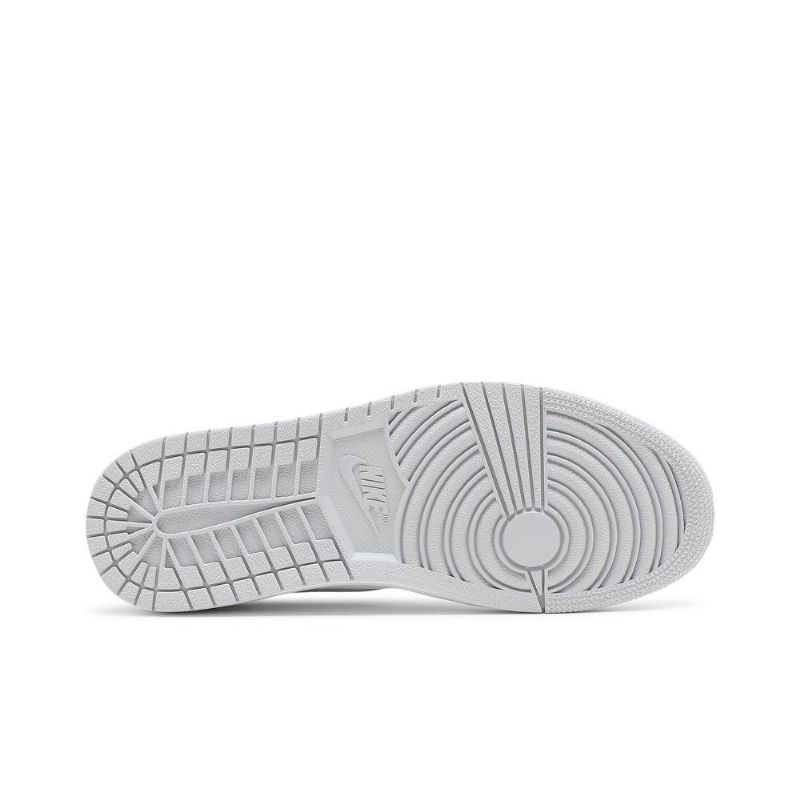 Air Jordan 1 Retro Nízké A Bílé Šedé Pánské Boty