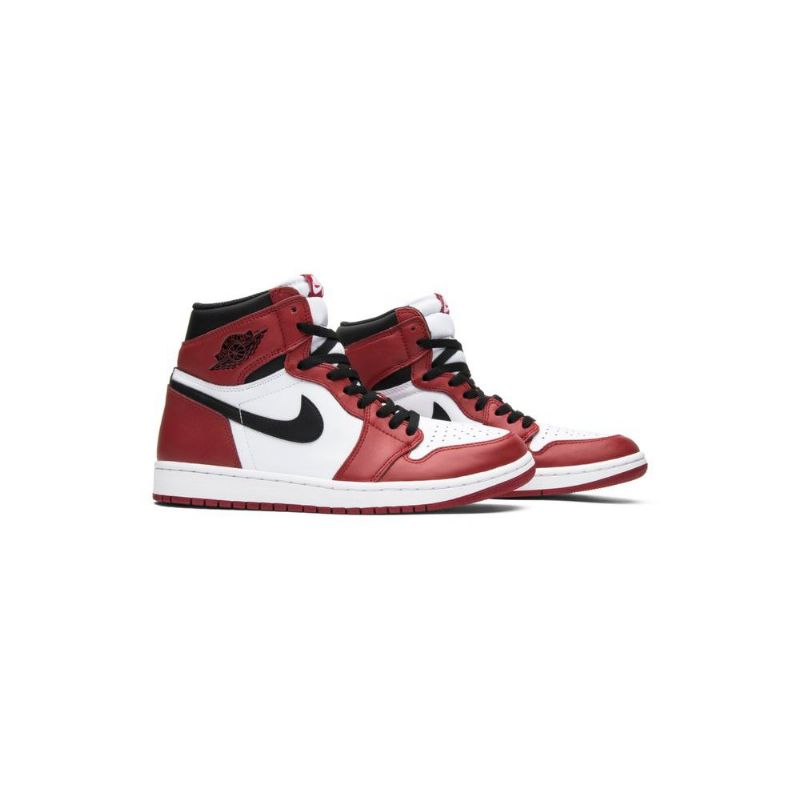 Air Jordan 1 Retro Vysoké A Bílé Červené Černé Pánské Boty