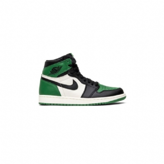 Air Jordan 1 Retro Vysoké A Zelené Bílé Černé Pánské Boty