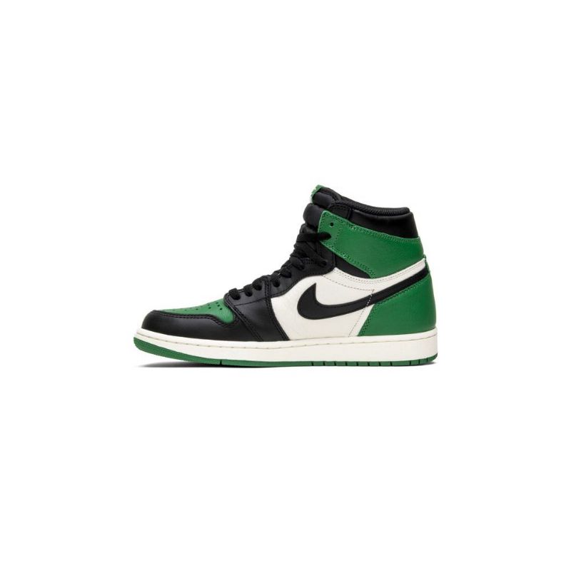 Air Jordan 1 Retro Vysoké A Zelené Bílé Černé Pánské Boty