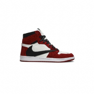 Air Jordan 1 The Shoe Surgeon Retro High Červené Bílý Černá Pánské Boty