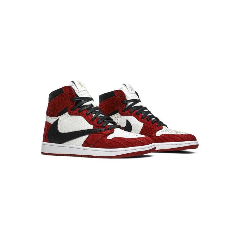 Air Jordan 1 The Shoe Surgeon Retro High Červené Bílý Černá Pánské Boty
